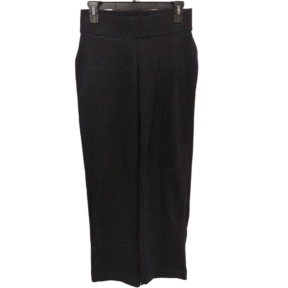 Lands' End Black Straight-Leg Pants